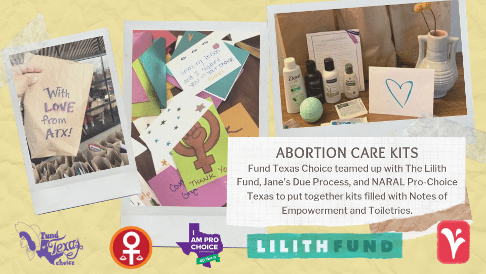 Texas HB2 - Abortion Care Kit